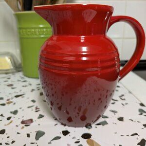Le Creuset France CERISE Cherry Small 6" Pitcher